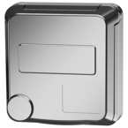 MENNEKES Maadoitustyypin pistorasia Cepex-design, valkoinen alumiini 4504