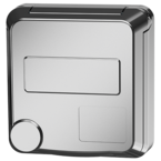 MENNEKES Paneeliasennetut pistorasia Cepex-design, valkoinen alumiini 4478