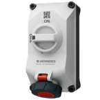 MENNEKES Pinta-asennuspistorasia DUO 5602406H