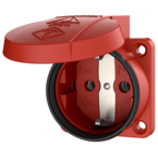 MENNEKES Paneeliasennetut pistorasia SCHUKO® 11333