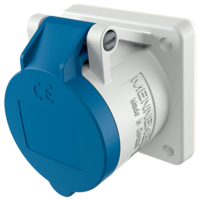 MENNEKES  Paneeliasennetut pistorasia TwinCONTACT 1350