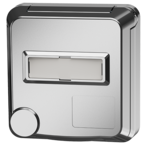 MENNEKES Paneeliasennetut pistorasia Cepex-design, valkoinen alumiini  4845ME