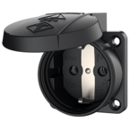 MENNEKES Paneeliasennetut pistorasia SCHUKO® 11322