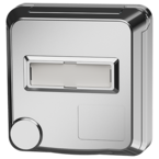 MENNEKES Paneeliasennetut pistorasia Cepex-design SCHUKO® merkintäkentällä, valkoinen alumiini 4574ME