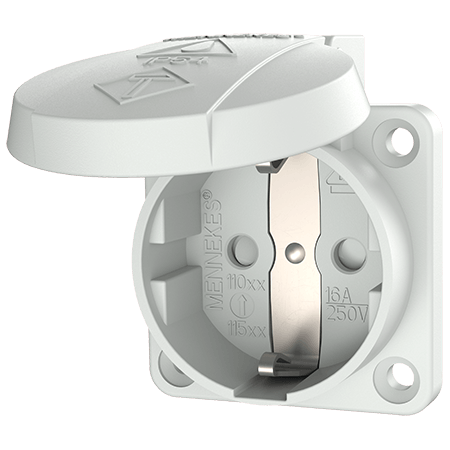 MENNEKES Paneeliasennetut pistorasia SCHUKO® 11080