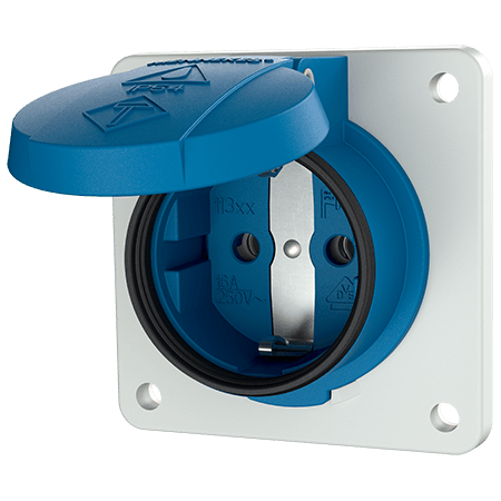 MENNEKES Paneeliasennetut pistorasia SCHUKO® 11331F