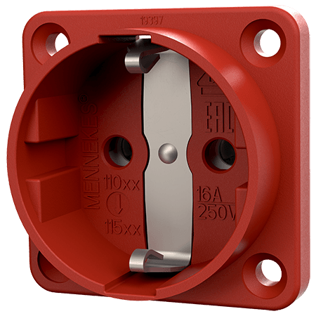 MENNEKES Paneeliasennetut pistorasia SCHUKO® 11533