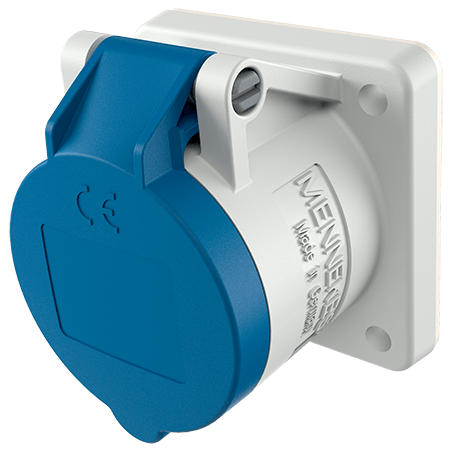 MENNEKES Paneeliasennetut pistorasia TwinCONTACT 1350