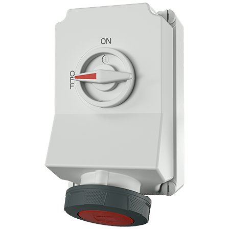 MENNEKES Pinta-asennuspistorasia DUO 5110A