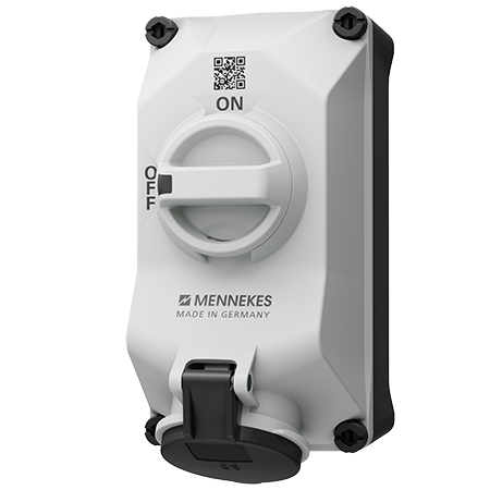 MENNEKES Pinta-asennuspistorasia DUO 5601407G