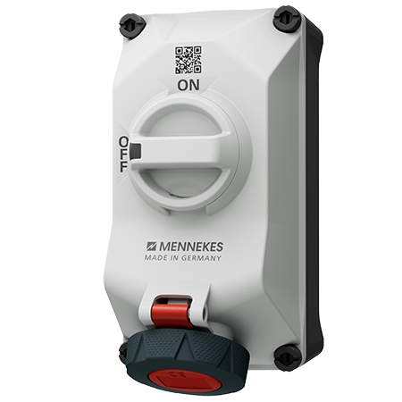 MENNEKES Pinta-asennuspistorasia DUO 5602406G