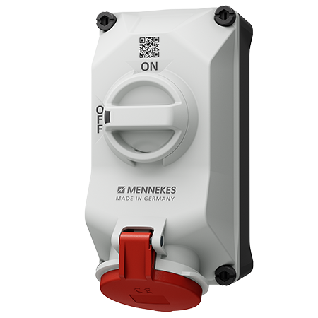 MENNEKES Pinta-asennuspistorasia DUO 5603406G