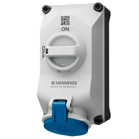 MENNEKES Pinta-asennuspistorasia DUO 5603409G