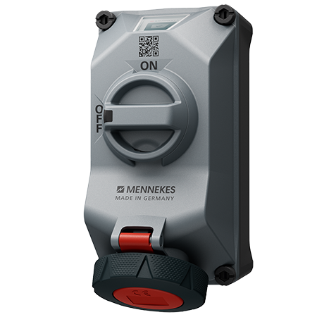 MENNEKES Pinta-asennuspistorasia DUOi R 5812506TC