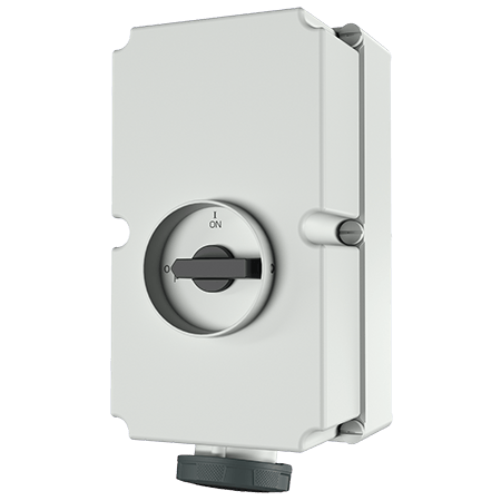 MENNEKES Pinta-asennuspistorasia DUO 6015A