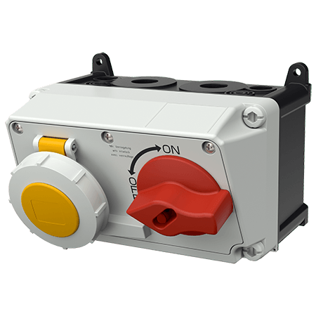 MENNEKES Pinta-asennuspistorasia DUO 7620