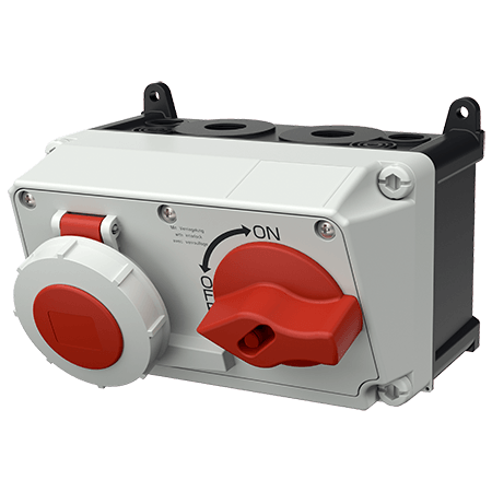 MENNEKES Pinta-asennuspistorasia DUO 7634