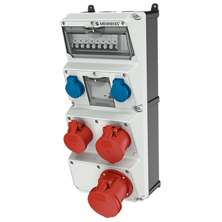 MENNEKES AMAXX® -pistorasiayhdistelmä RCD tyyppi A 940010